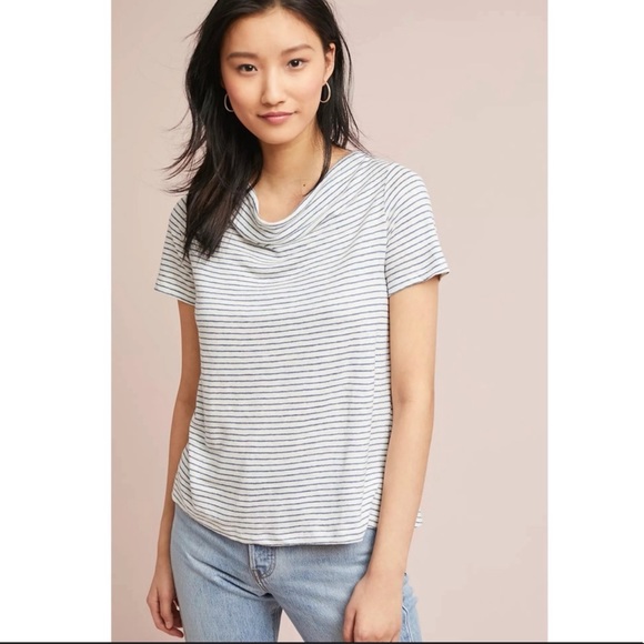 Anthropologie // Maeve Horizons Tee {Yellow}🌛 - Picture 3 of 13